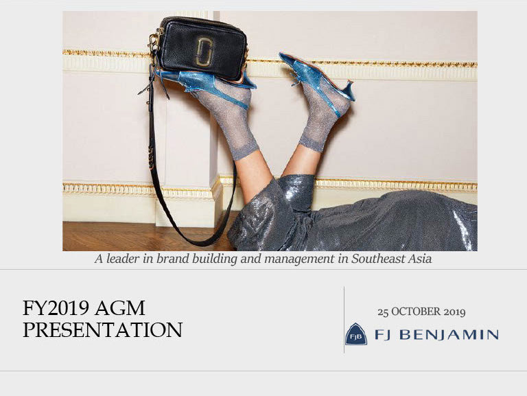 J. Benjamin Corporate Presentations – FJ Benjamin